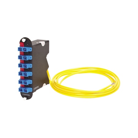 Corning CCH REDUCED DEPTH MODULE, 12F, SCDUP, 3M PIGTAIL, SM, PRECISION CCHRM1259P03RH